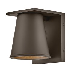 Elstead Lighting Hans Coastal Small Wall Lantern IP44 GU10 Bronze Hinkley