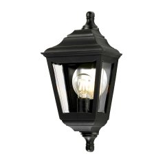Elstead Lighting Kerry Au�enwandleuchte 1-flammig Schwarz IP44 wandb�ndig