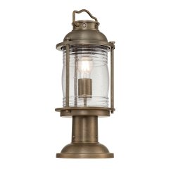 Elstead Lighting Ashland Bay Sockelleuchte Medium E27 br�nierte Bronze IP44