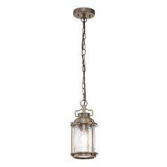 Elstead Lighting Ashland Bay kleine Au�en-H�ngeleuchte 1-flammig br�niertes Bronze