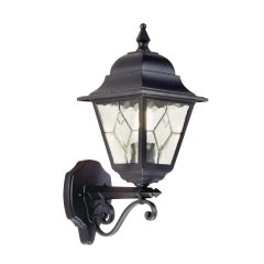 Elstead Lighting Norfolk Au�enwandleuchte Schwarz IP44 E27