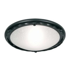 Elstead Lighting Pembroke Deckenleuchte 1-flammig E27 Schwarz