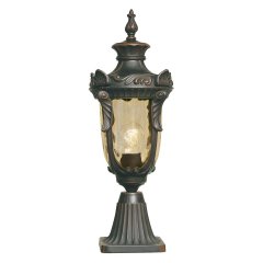 Elstead Lighting Philadelphia Sockelleuchte 1-flammig E27 Altbronze IP44