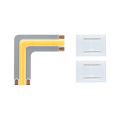Paulmann 71050 MaxLED 1000 LED Strip Full-Line COB losse strip 2,5m 30W 2700lm 528LEDs/m 2700 K dimbaar zilver kunststof