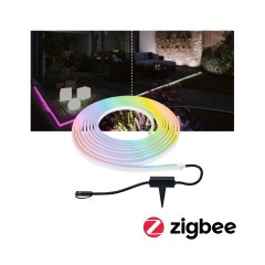 LED buitenwandlamp Grip, CCT Smart Home, wit