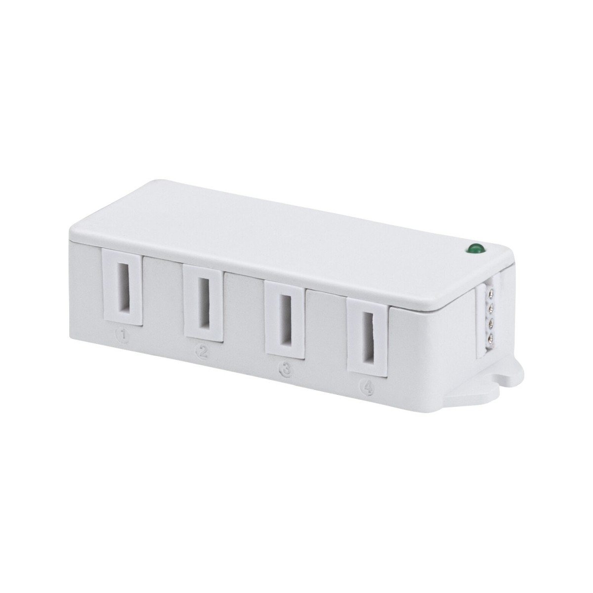 Paulmann 99946 meubellamp Clever Connect Driver 12 V DC incl. 3-voudige verdeler max. 12 watt trafo wit transformator kunststof voorschakelapparaat
