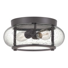 Elstead Lighting Trilogy Deckenleuchte 2-flammig E27 Old Bronze