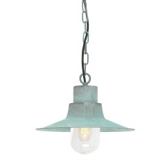 Elstead Lighting Sheldon Au�en-Kettenleuchte Patinagr�n IP44 E27