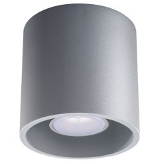 Sollux Lighting ORBIS 1 Deckenleuchte grau GU10 Aluminium